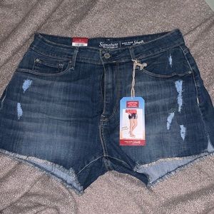 NWT- High rise shorts: size 12